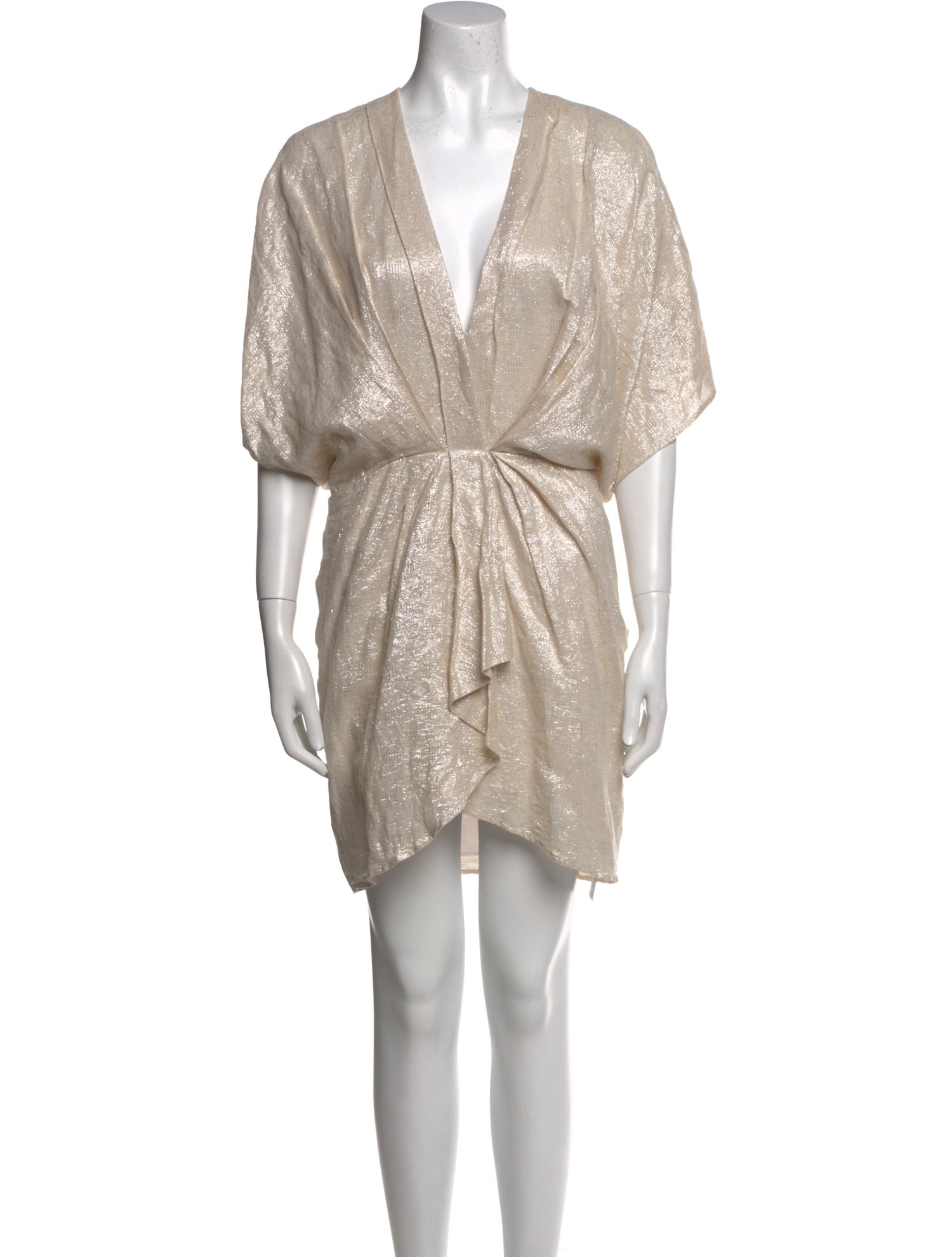 Iro V-Neck Mini Dress