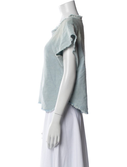 Iro Cowl Neck Short Sleeve T-Shirt