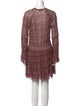 Iro Paisley Print Tie Neck Tunic