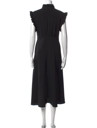 Iro V-Neck Midi Length Dress