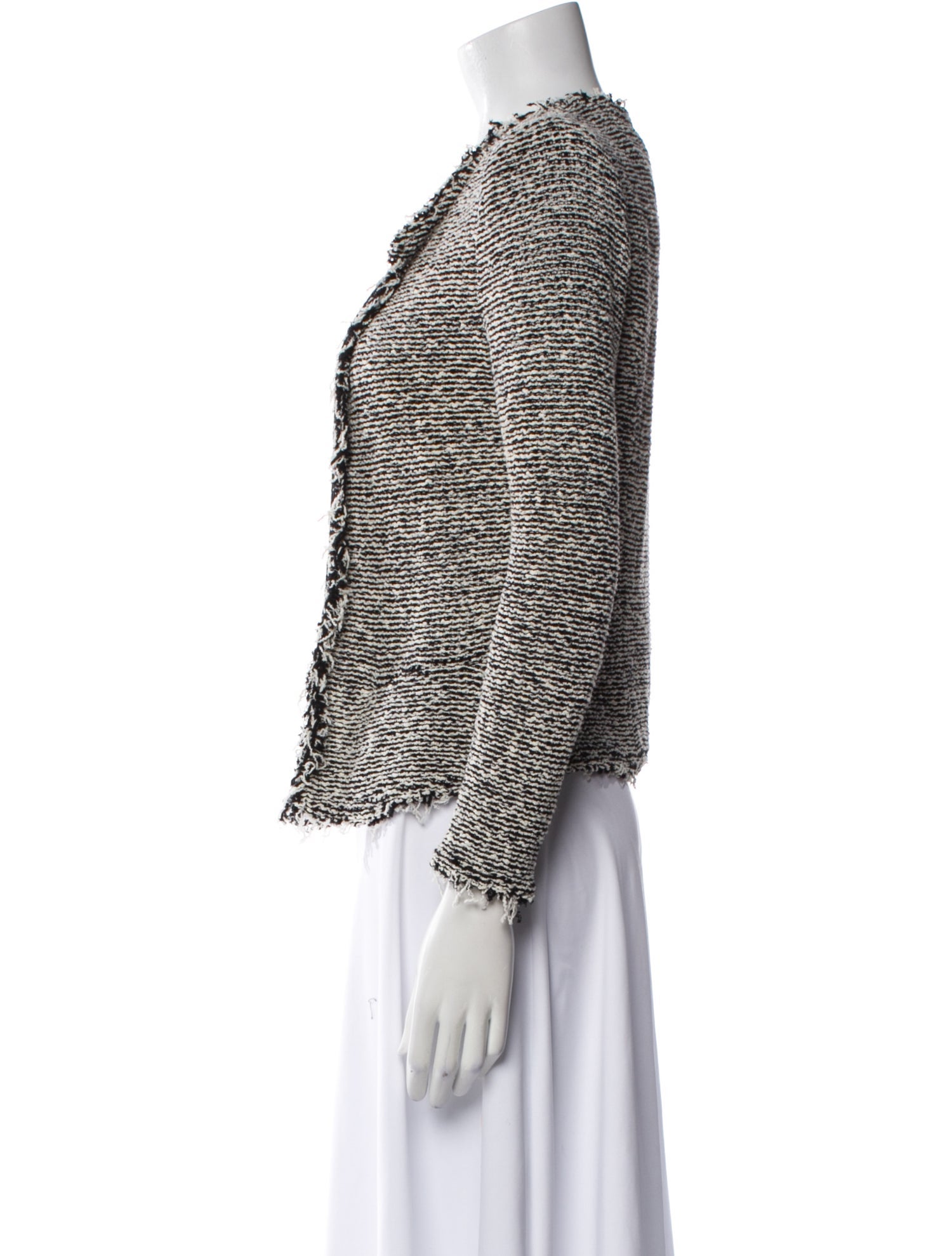 Iro Tweed Pattern Evening Jacket