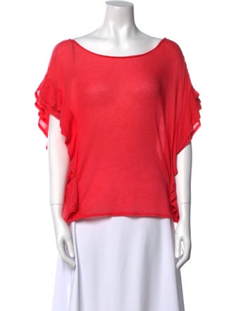 Iro Scoop Neck Short Sleeve T-Shirt