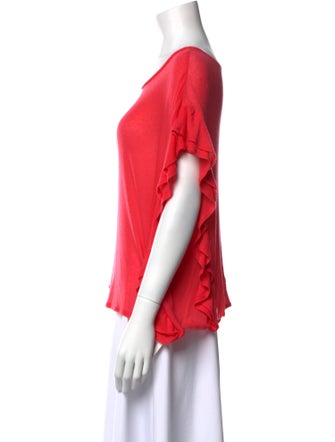 Iro Scoop Neck Short Sleeve T-Shirt