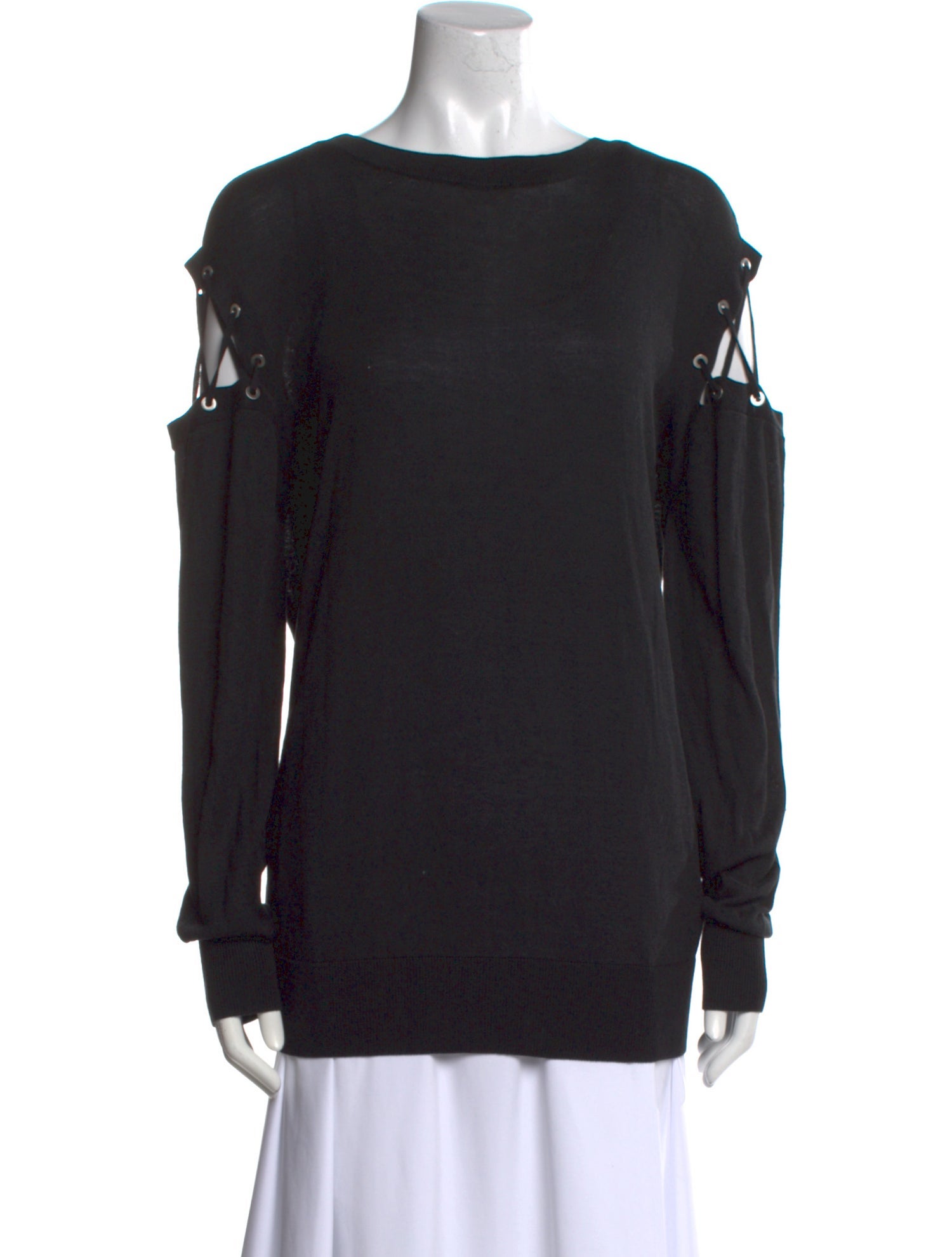 Iro Scoop Neck Long Sleeve Sweatshirt