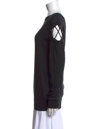 Iro Scoop Neck Long Sleeve Sweatshirt