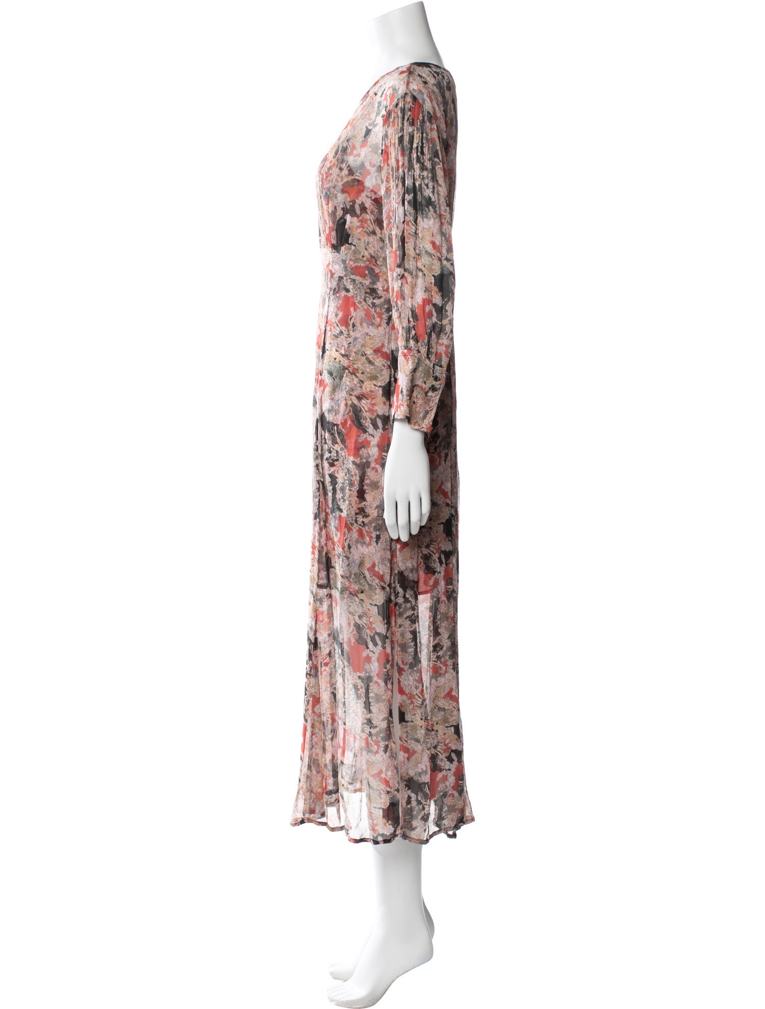 Iro Floral Print Long Dress