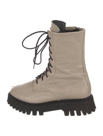 Iro Leather Wedge Sneakers