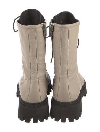 Iro Leather Wedge Sneakers