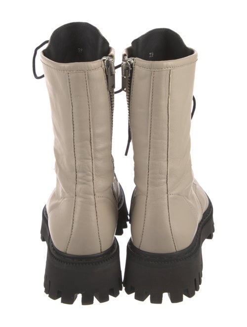 Iro Leather Wedge Sneakers