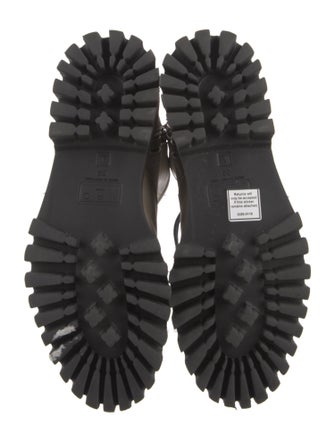 Iro Leather Wedge Sneakers