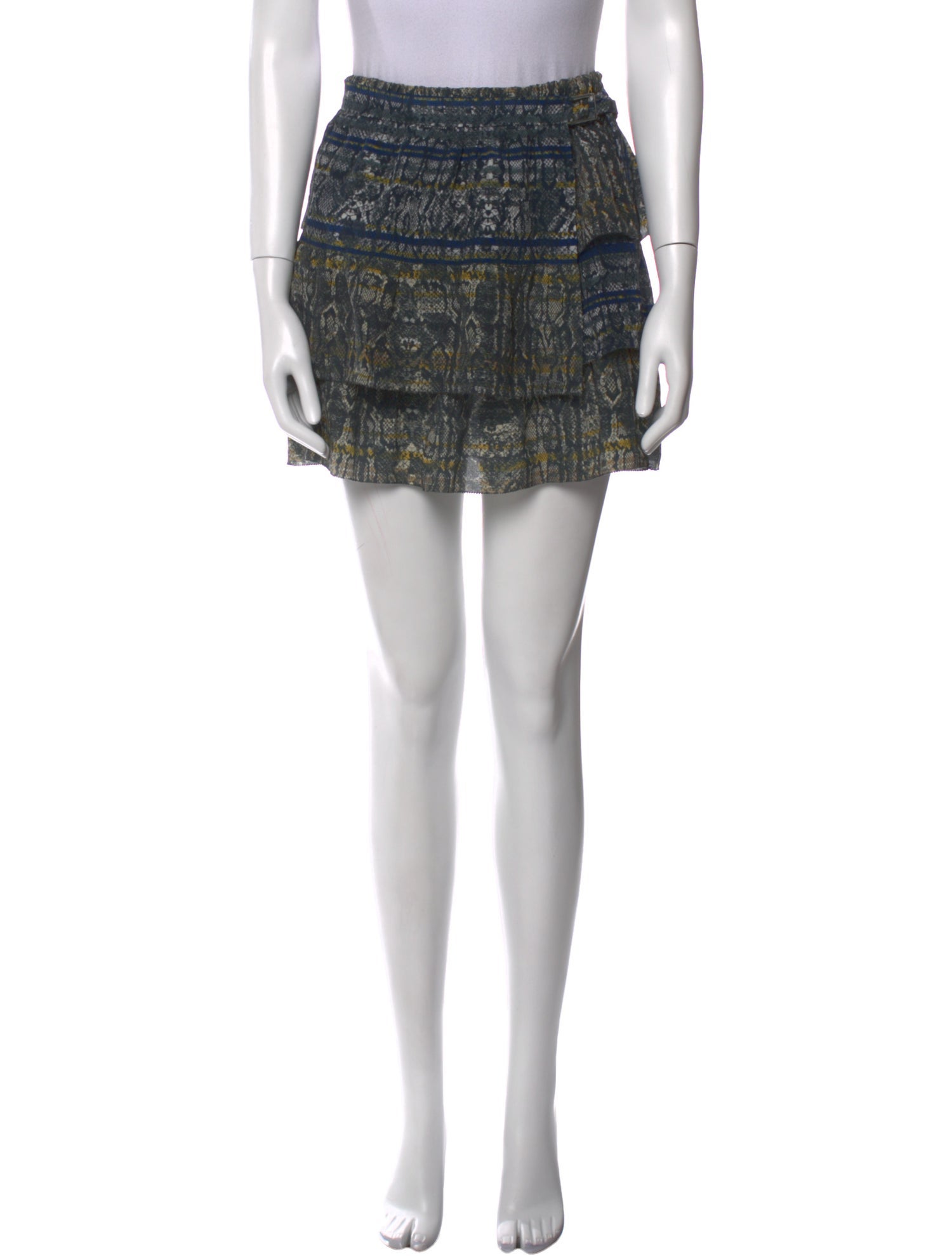 Iro Silk Mini Skirt