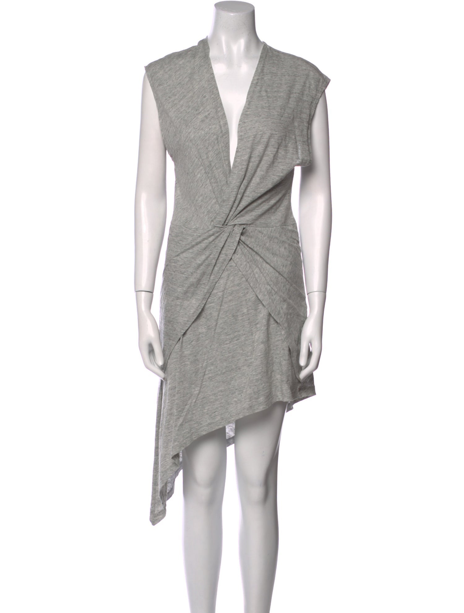 Iro V-Neck Midi Length Dress