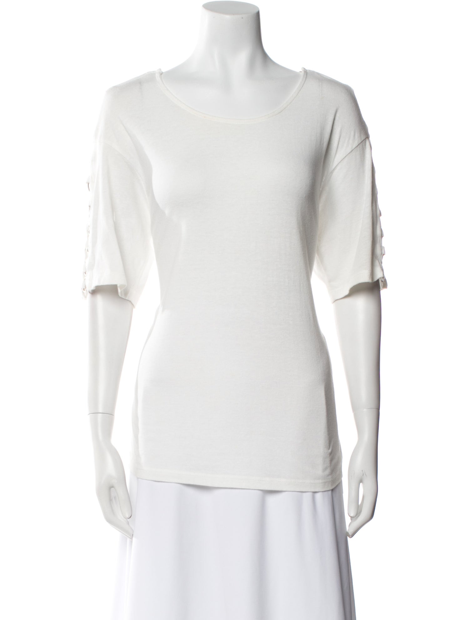 Iro Scoop Neck Short Sleeve T-Shirt