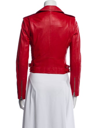 Iro Lamb Leather Biker Jacket