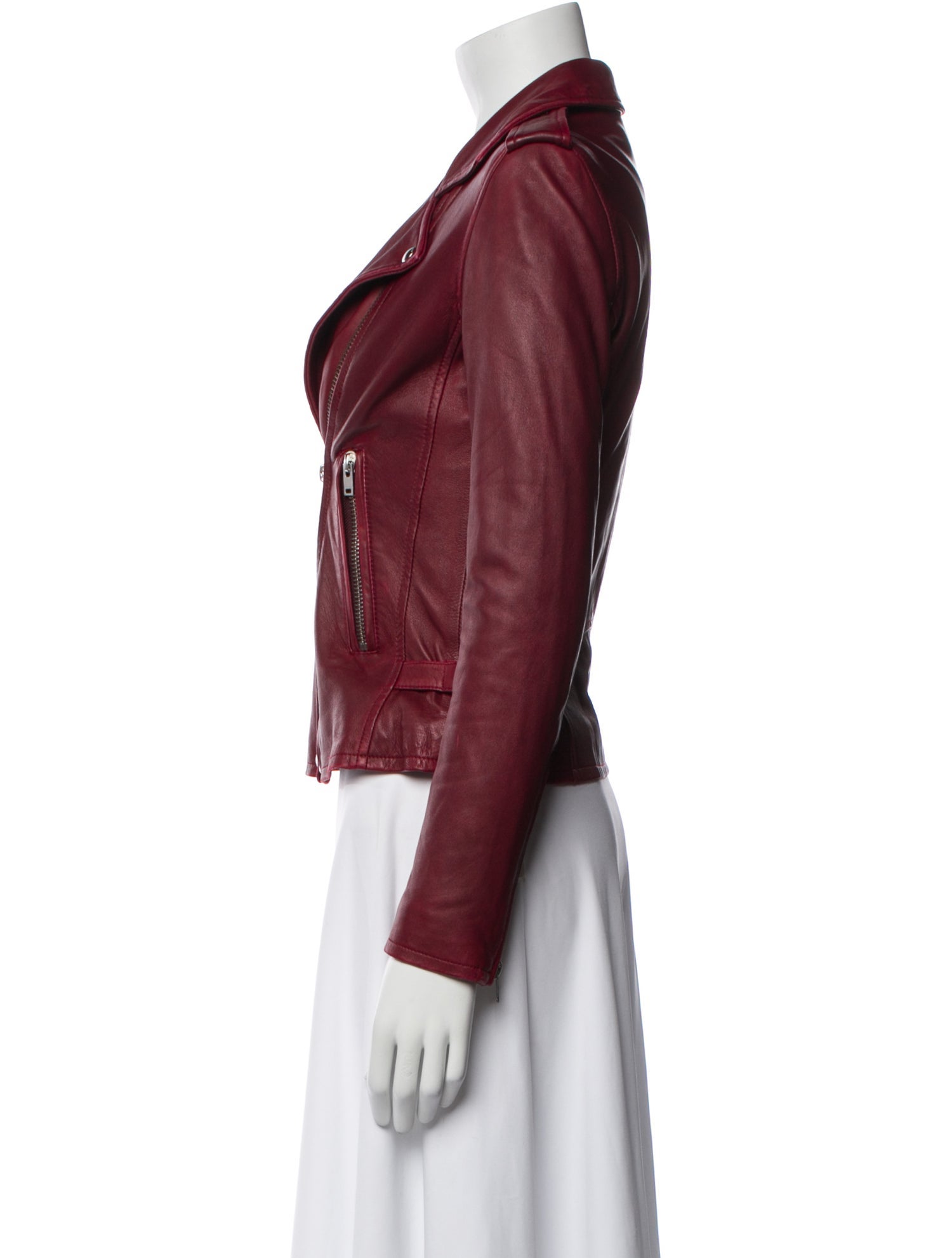 Iro Lamb Leather Biker Jacket