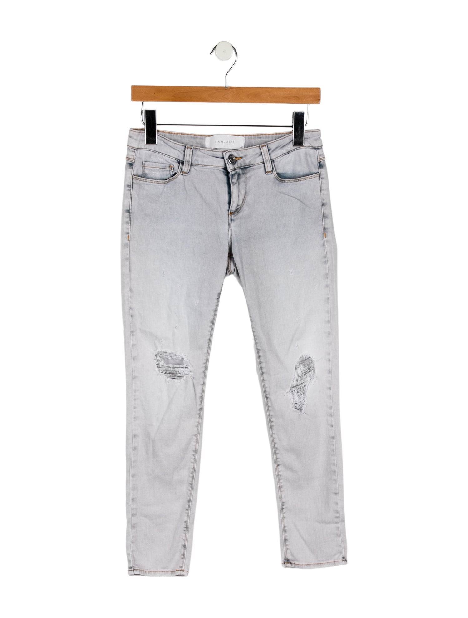Iro Low-Rise Skinny Leg Jeans