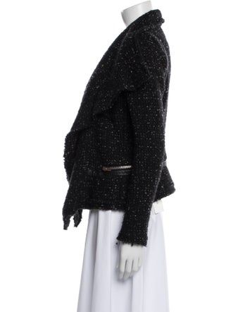 Iro Polka Dot Print Evening Jacket