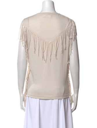 Iro Scoop Neck Sleeveless Top