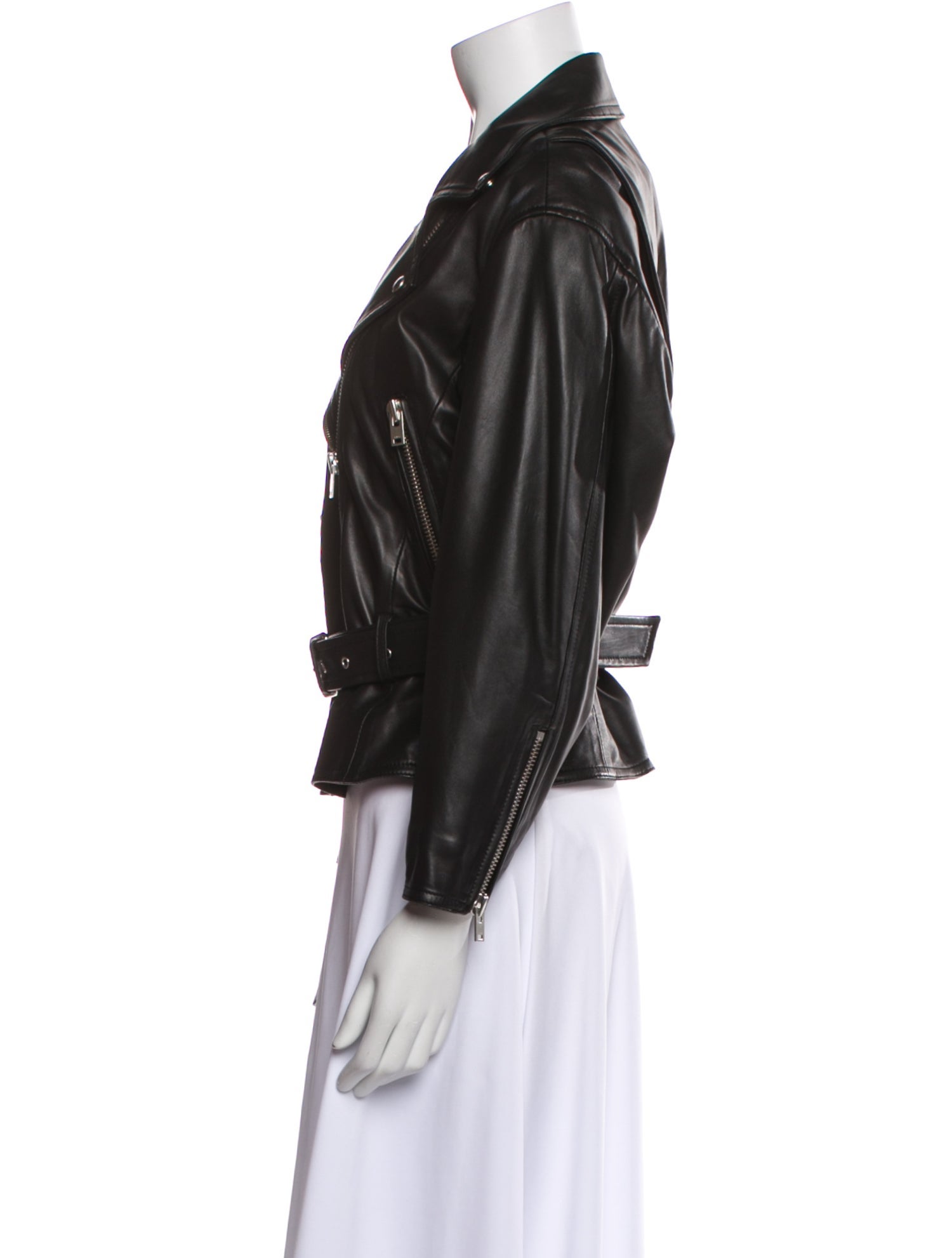 Iro Lamb Leather Biker Jacket