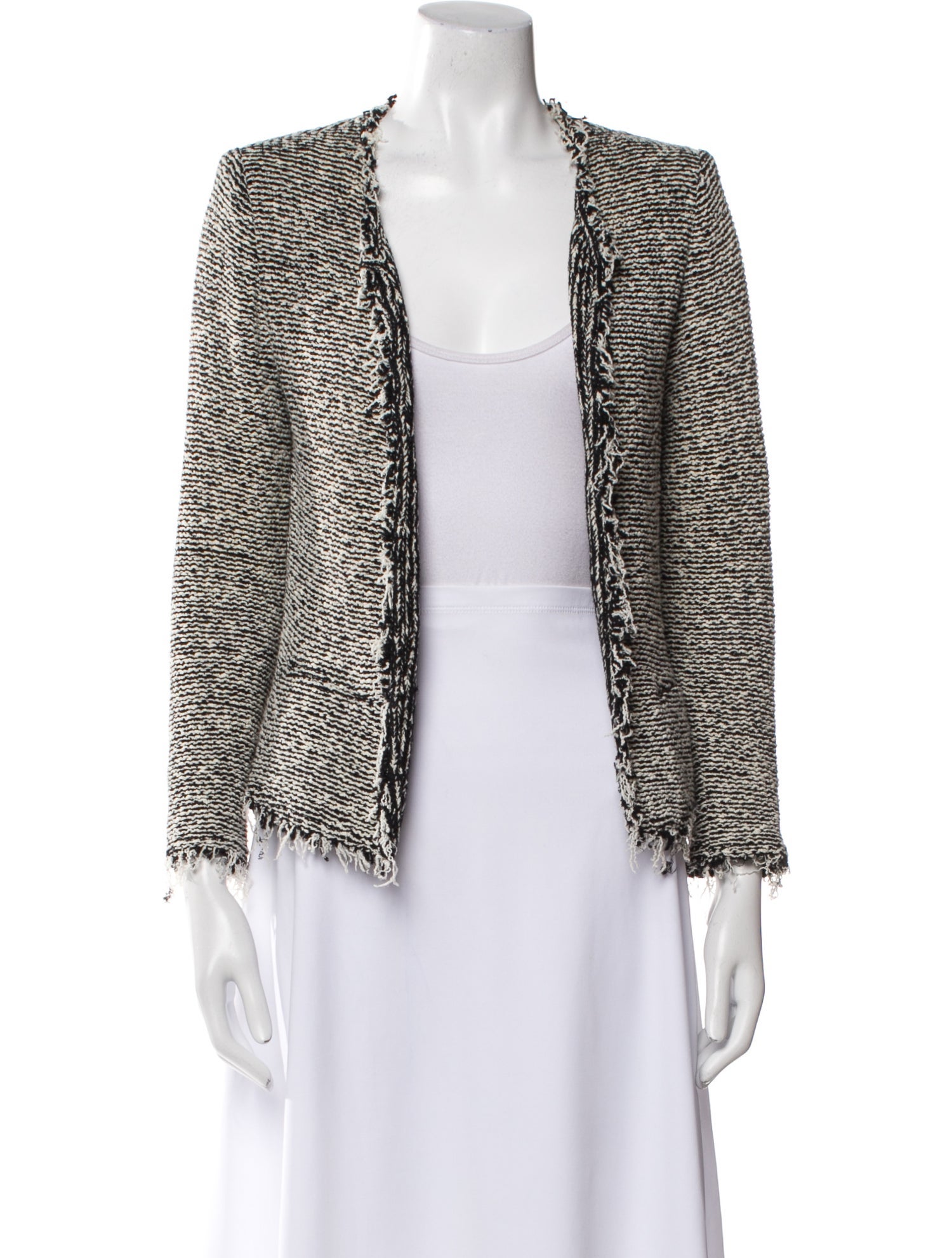Iro Tweed Pattern Evening Jacket