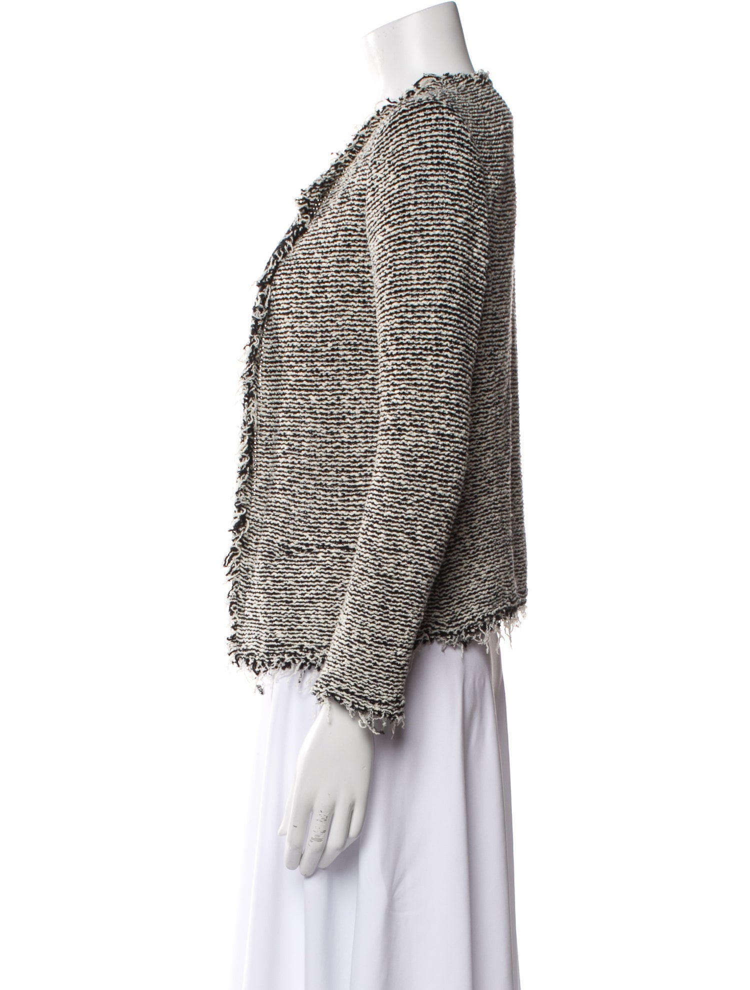 Iro Tweed Pattern Evening Jacket