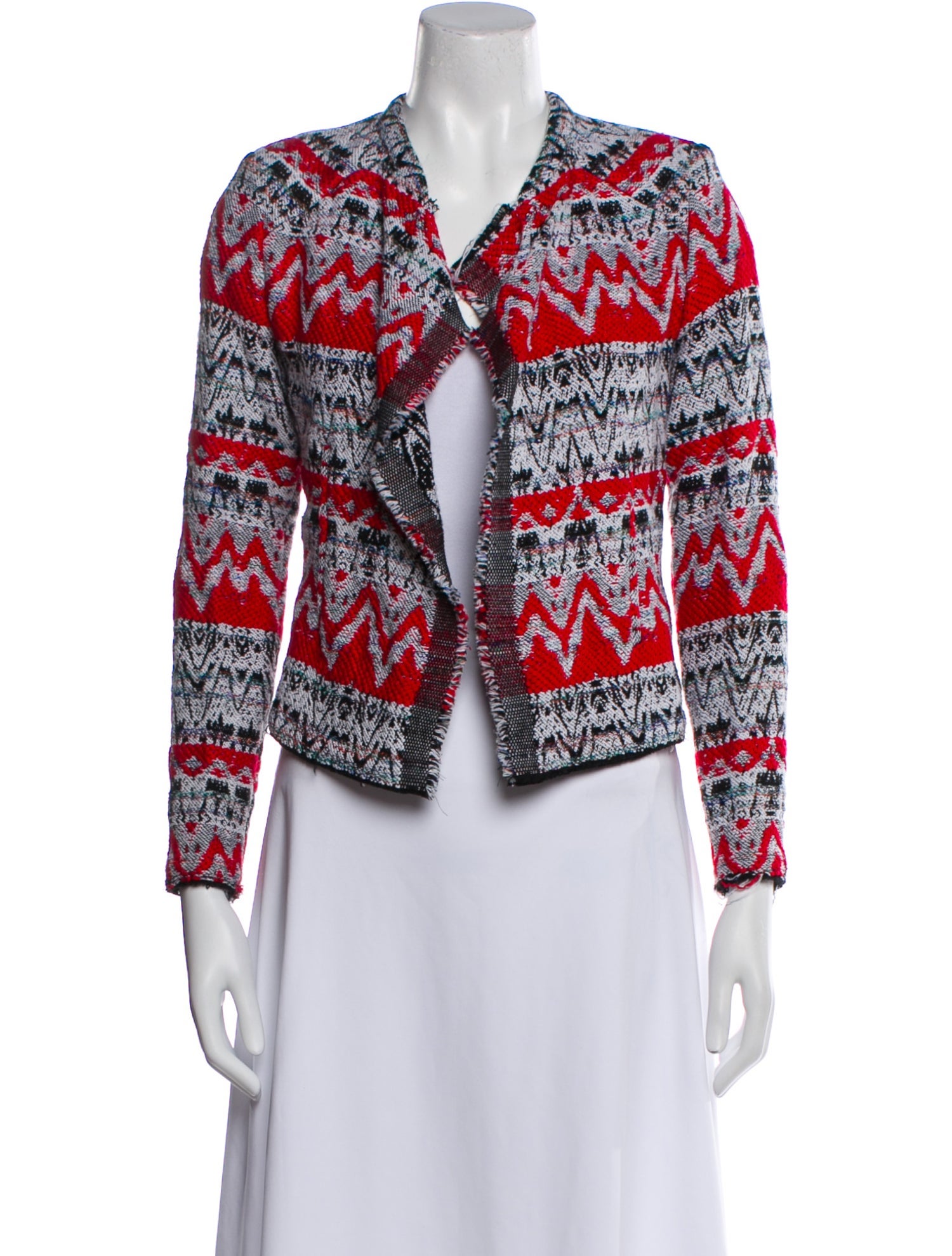 Iro Printed Evening Jacket