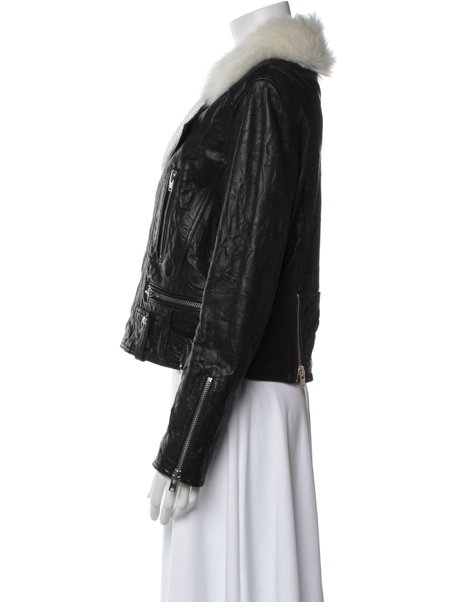 Iro Lambskin Fur Jacket
