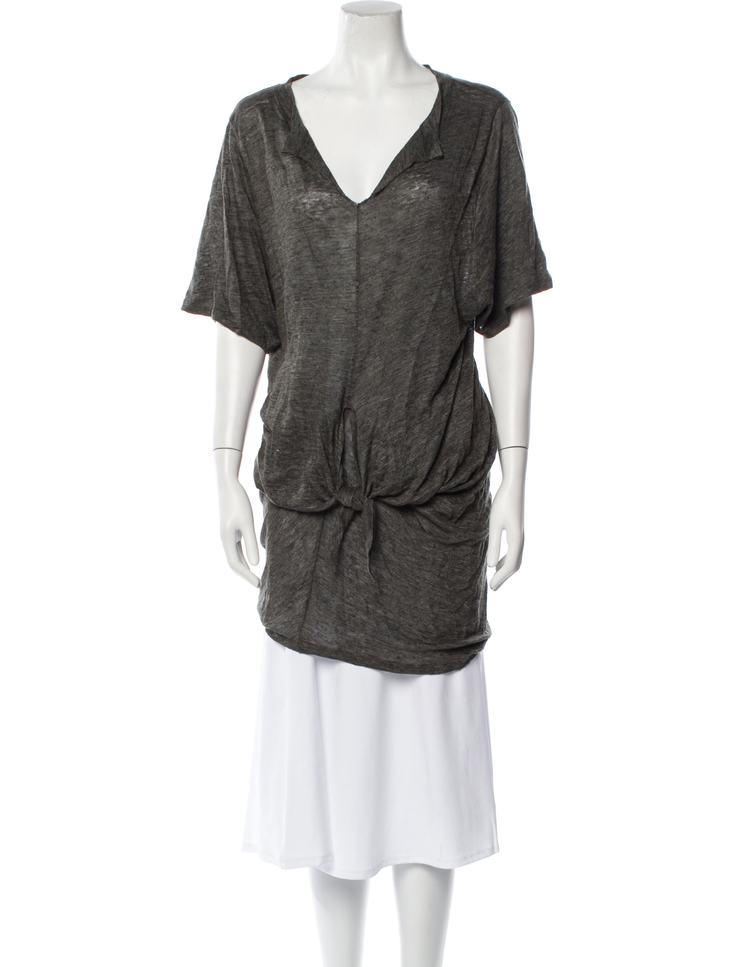 Iro Linen V-Neck Tunic