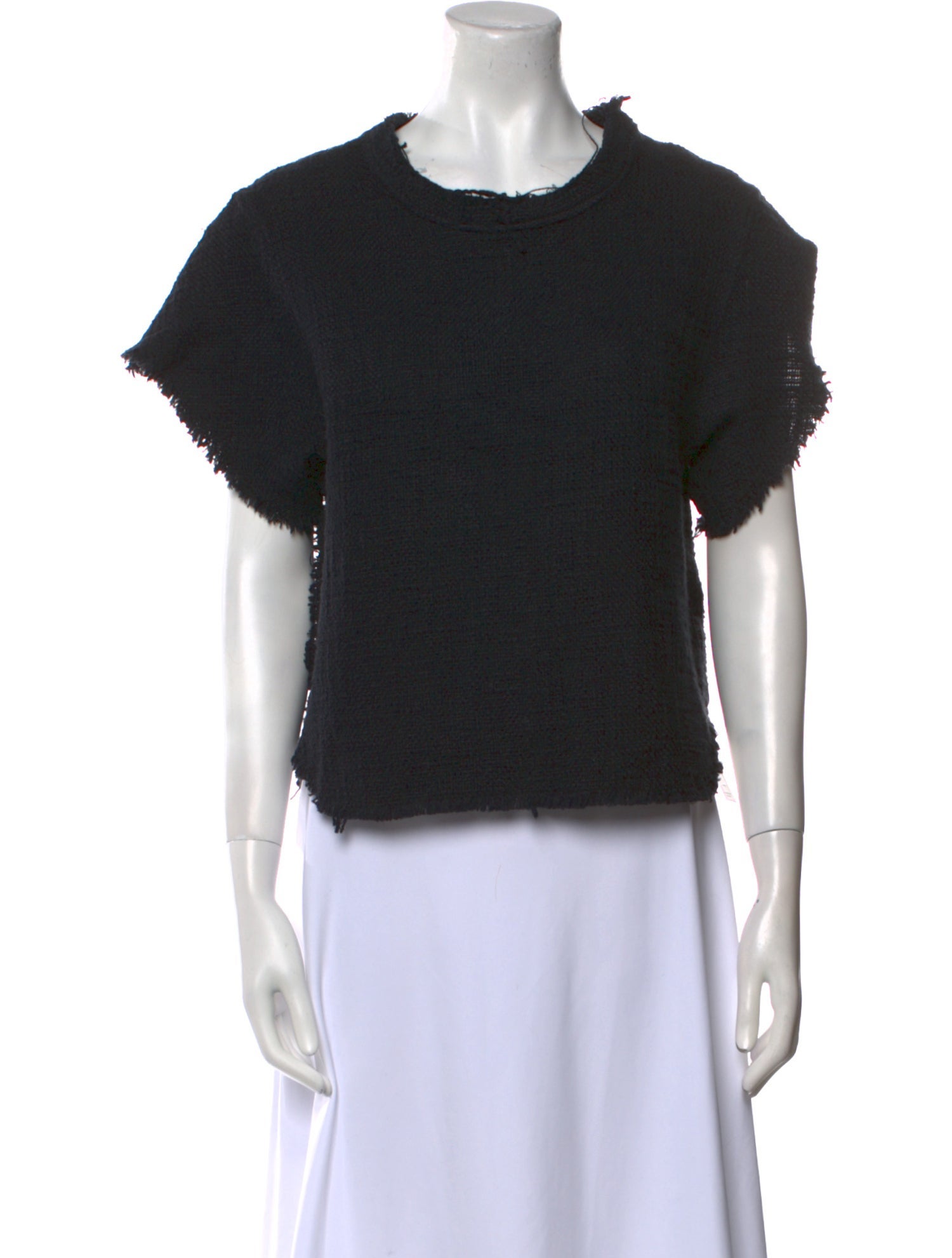 Iro Crew Neck Short Sleeve Sweatshirt