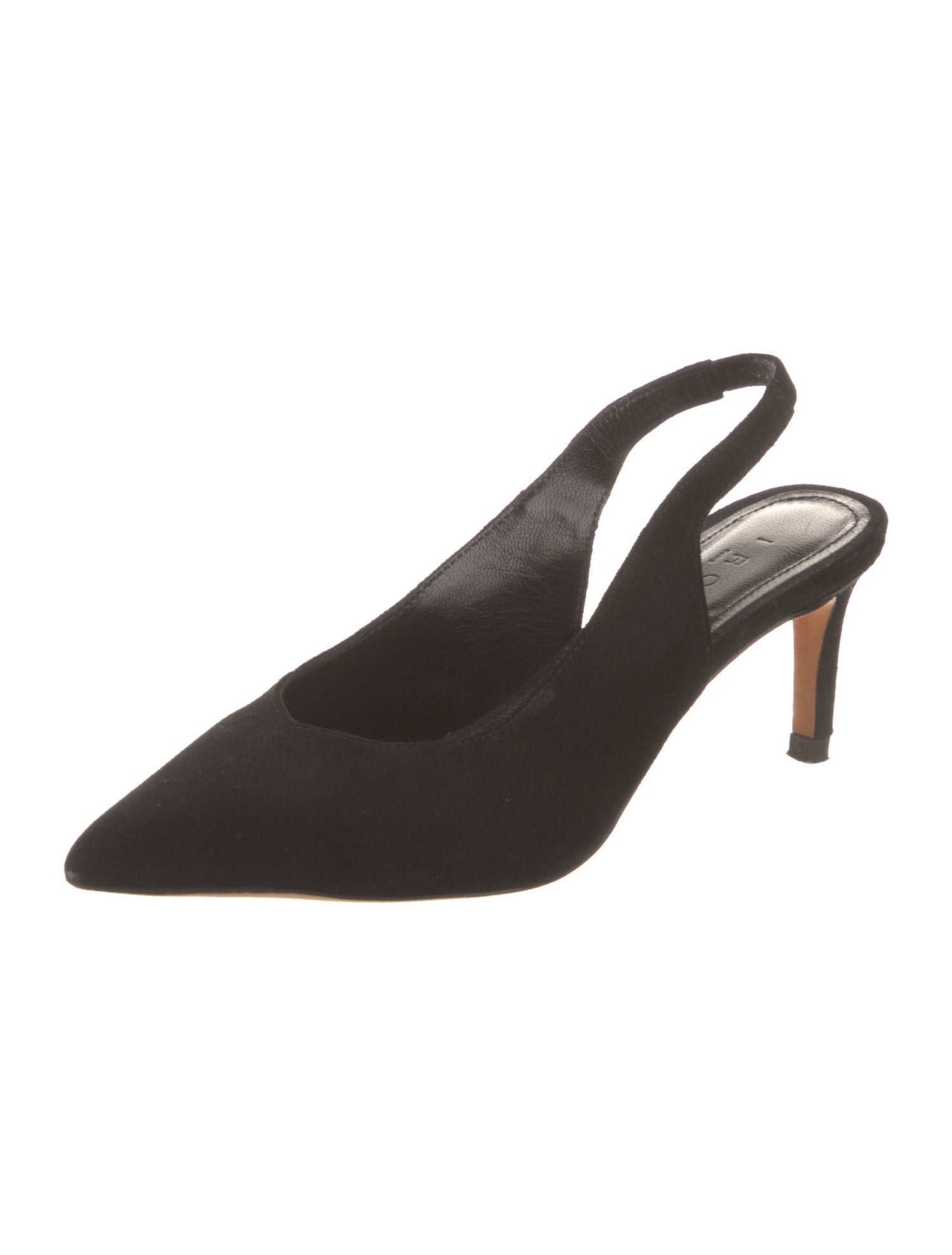 Iro Suede Slingback Pumps