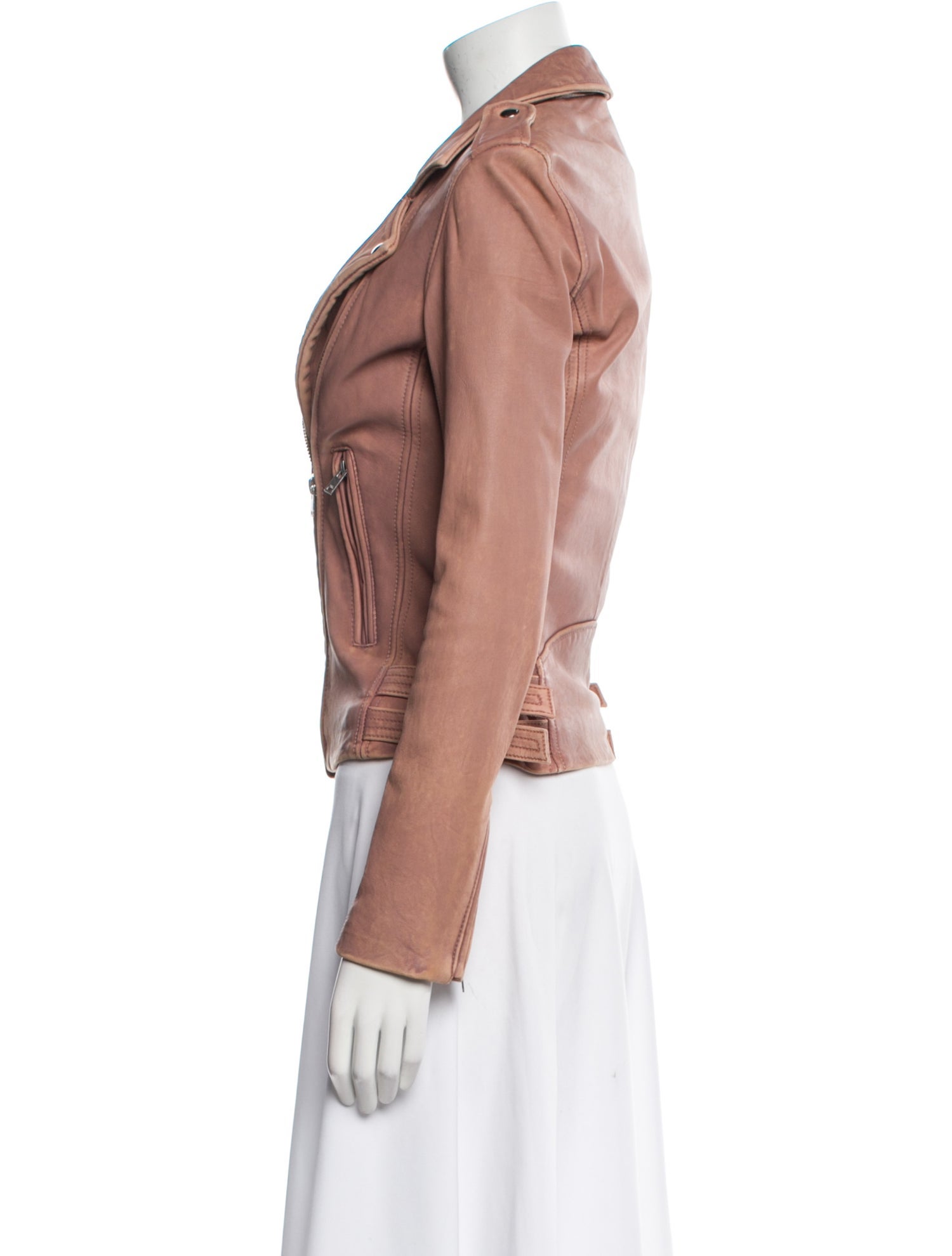 Iro Lamb Leather Biker Jacket