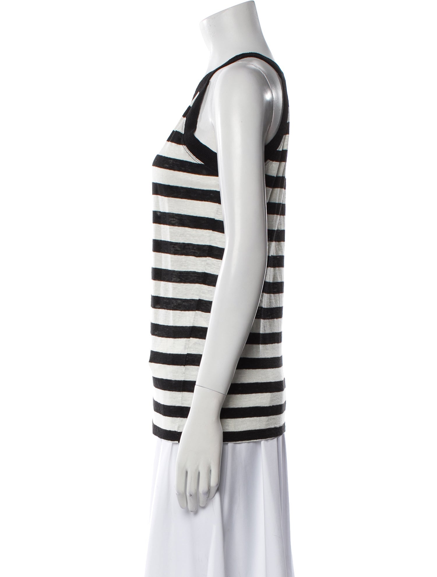 Iro Linen Striped T-Shirt