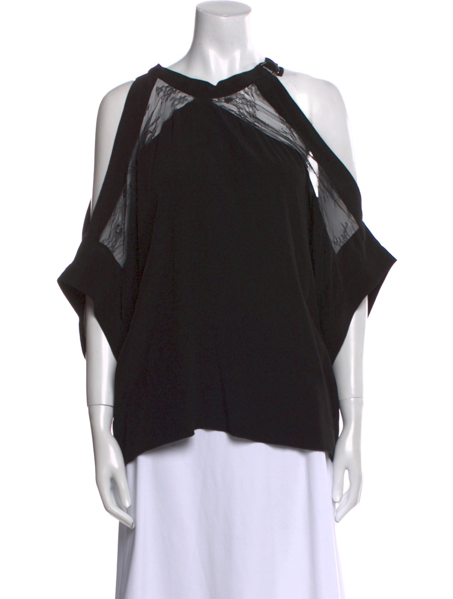 Iro Off-The-Shoulder Short Sleeve Blouse