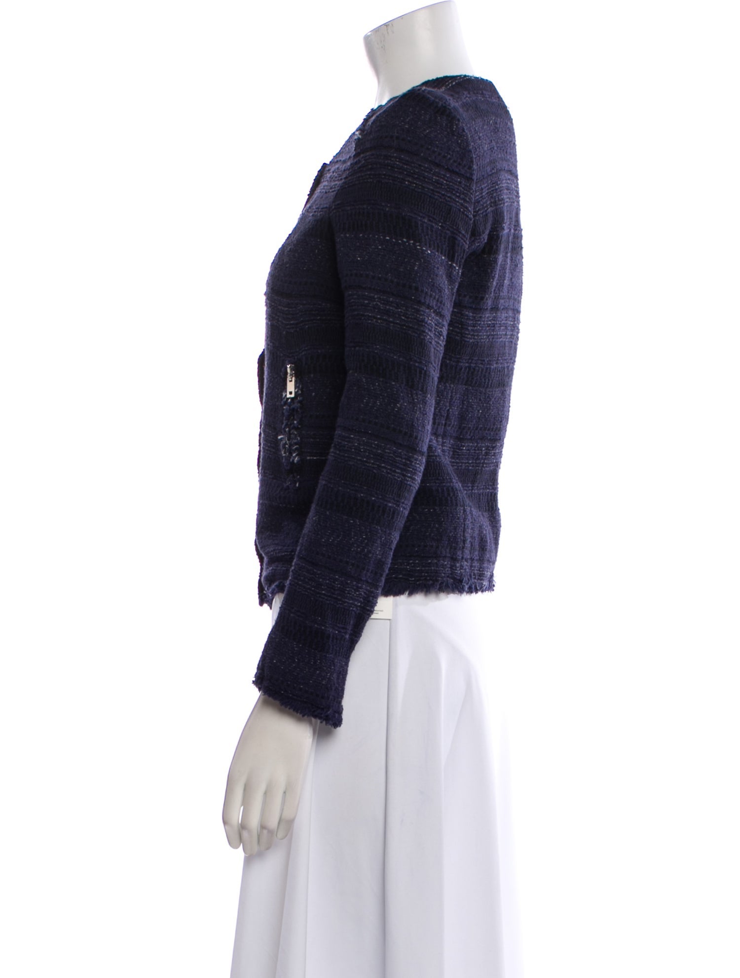 Iro Tweed Pattern Evening Jacket