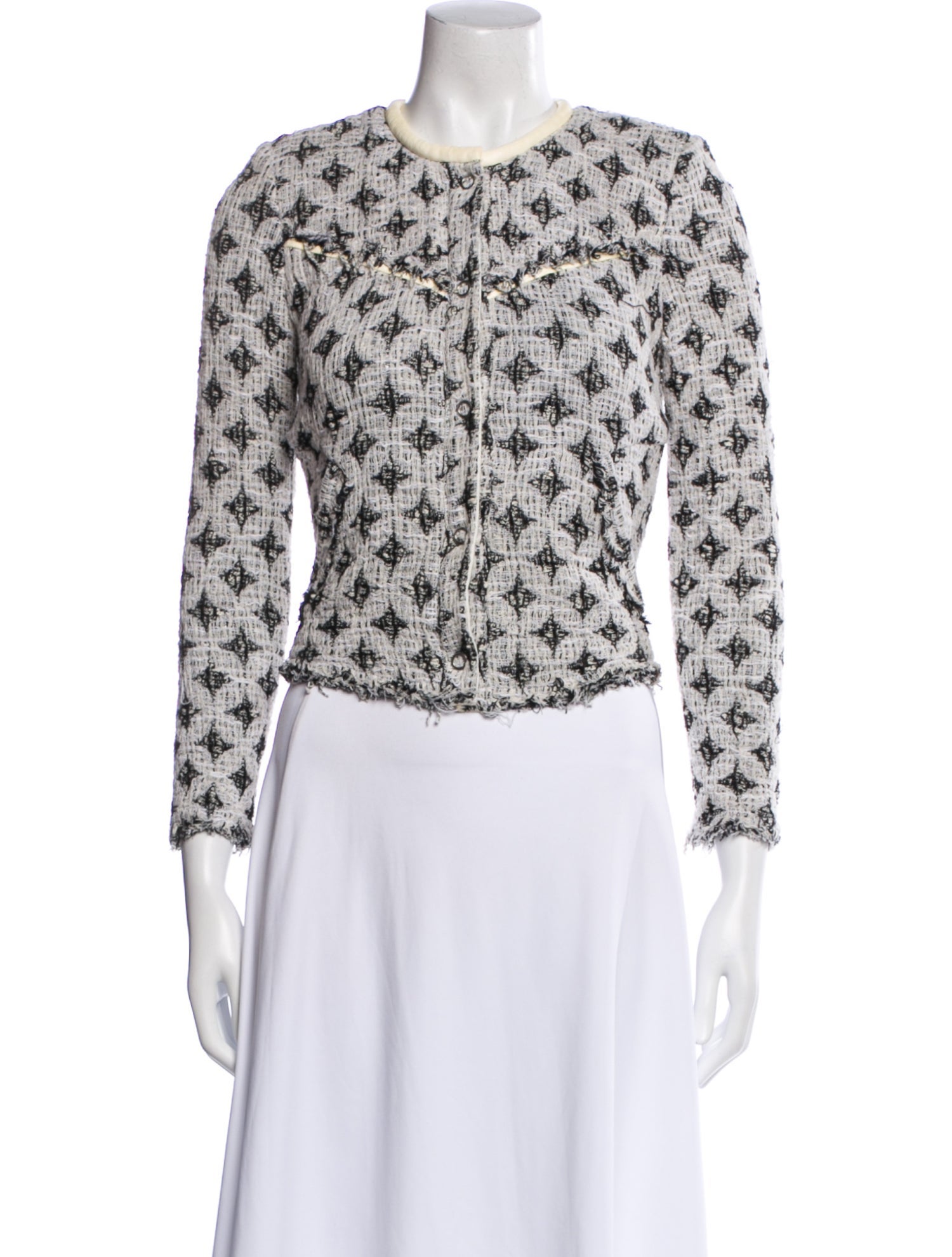 Iro Printed Evening Jacket