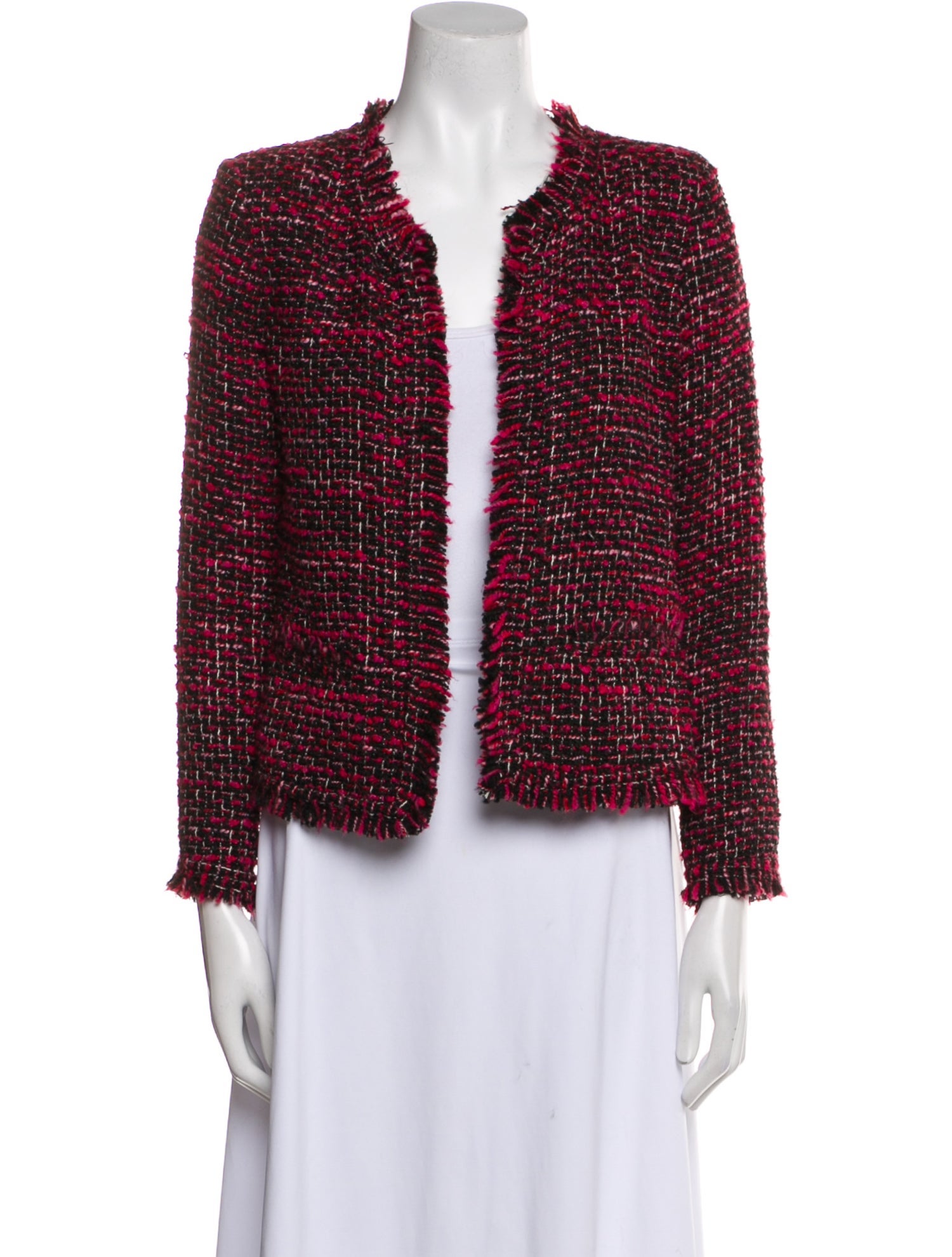 Iro Tweed Pattern Evening Jacket