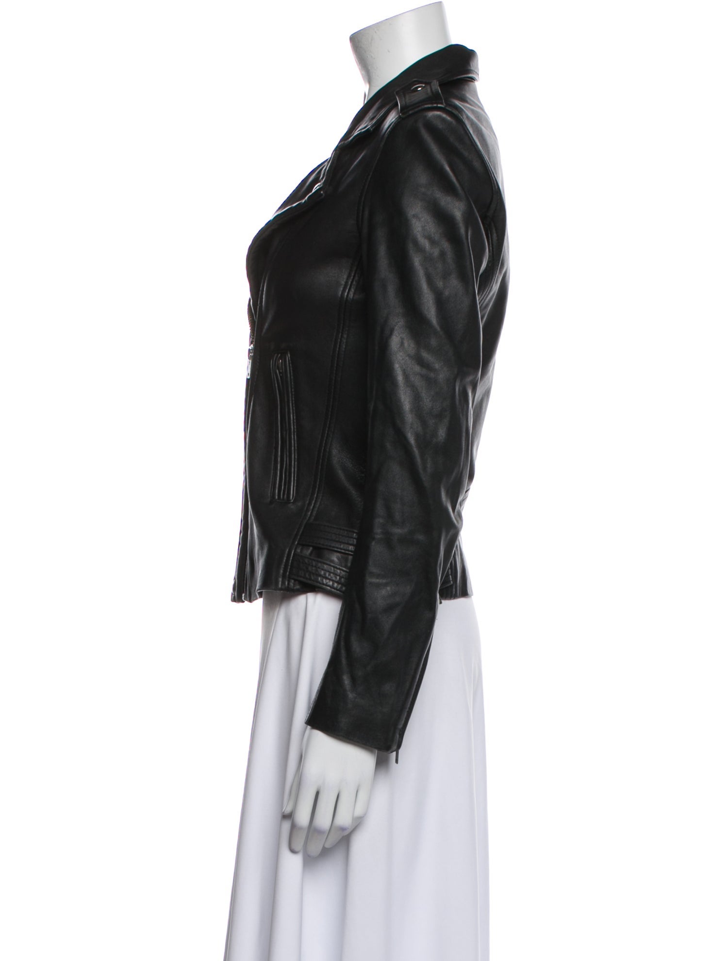 Iro Lamb Leather Biker Jacket