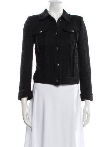 Pre-owned Iro Denim Jacket In Black