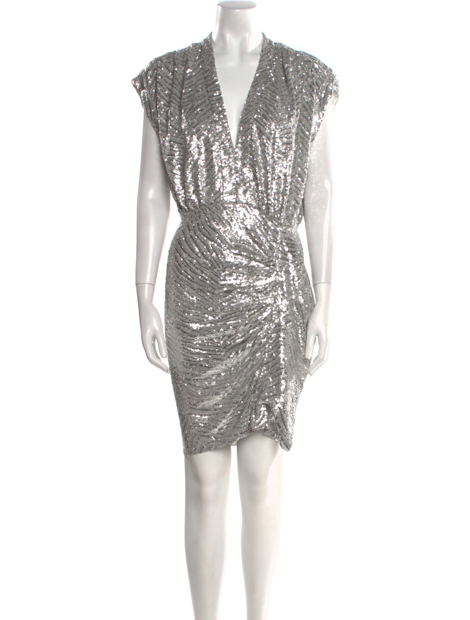 Iro V-Neck Mini Dress w/ Tags