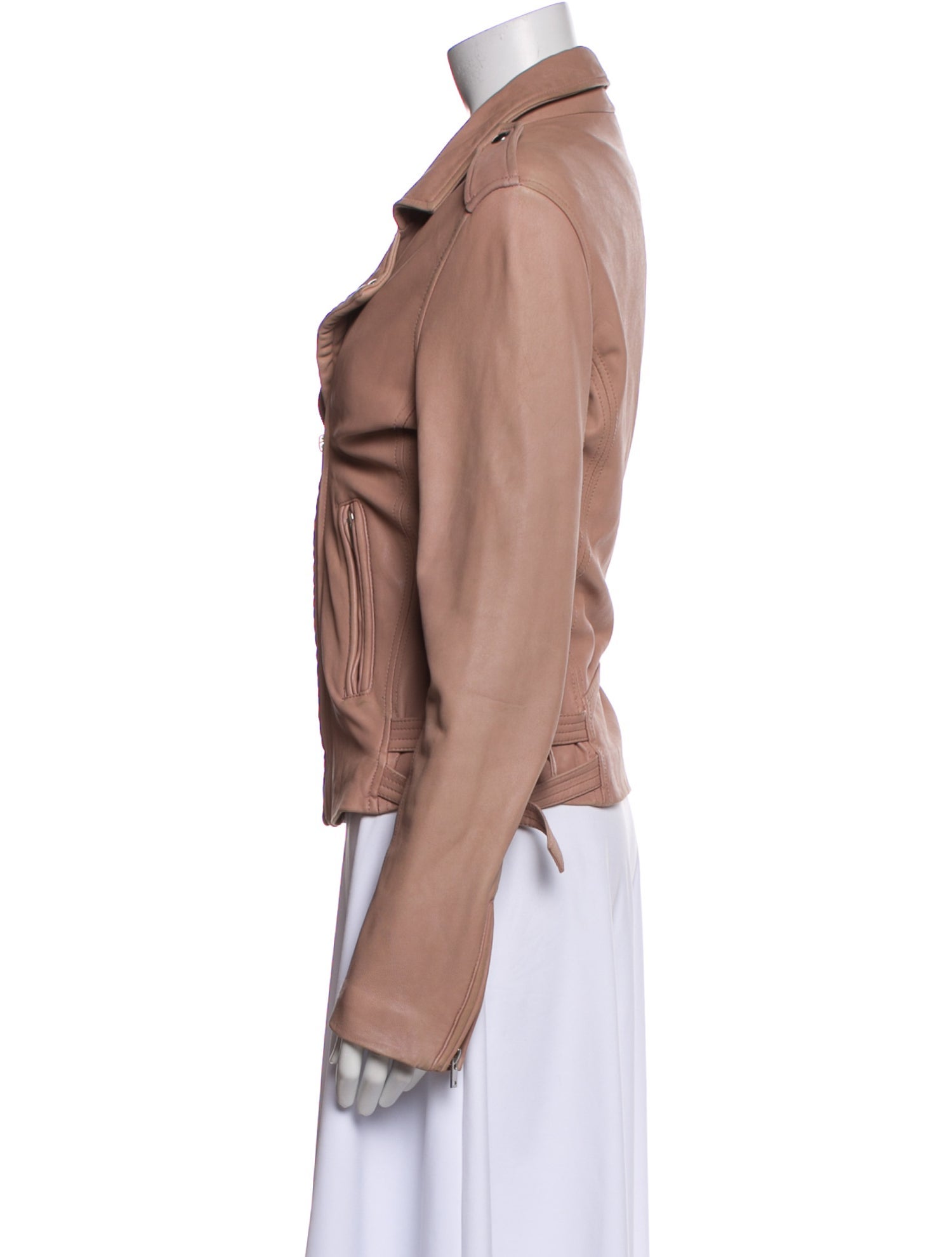 Iro Lamb Leather Biker Jacket