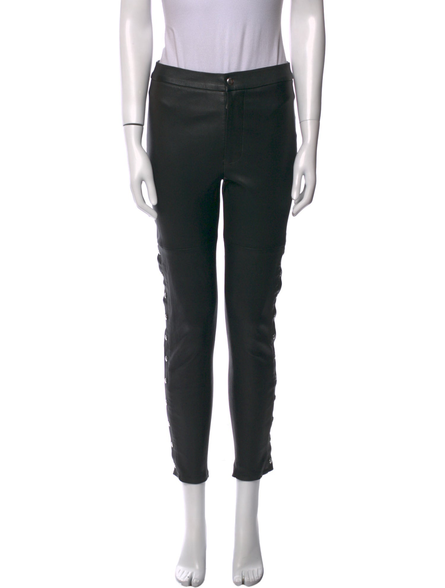Iro Leather Skinny Leg Pants