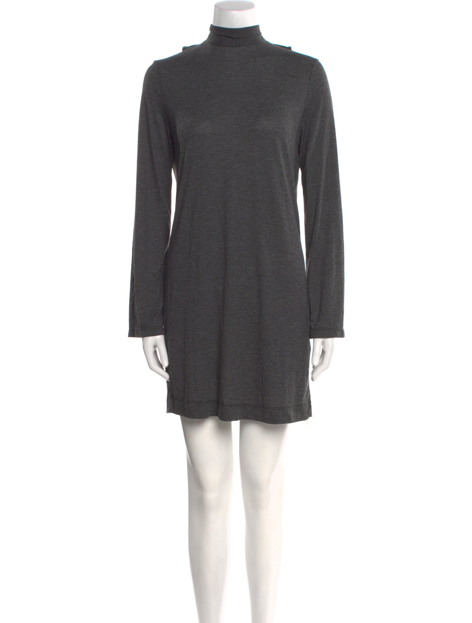 Iro Mock Neck Mini Dress