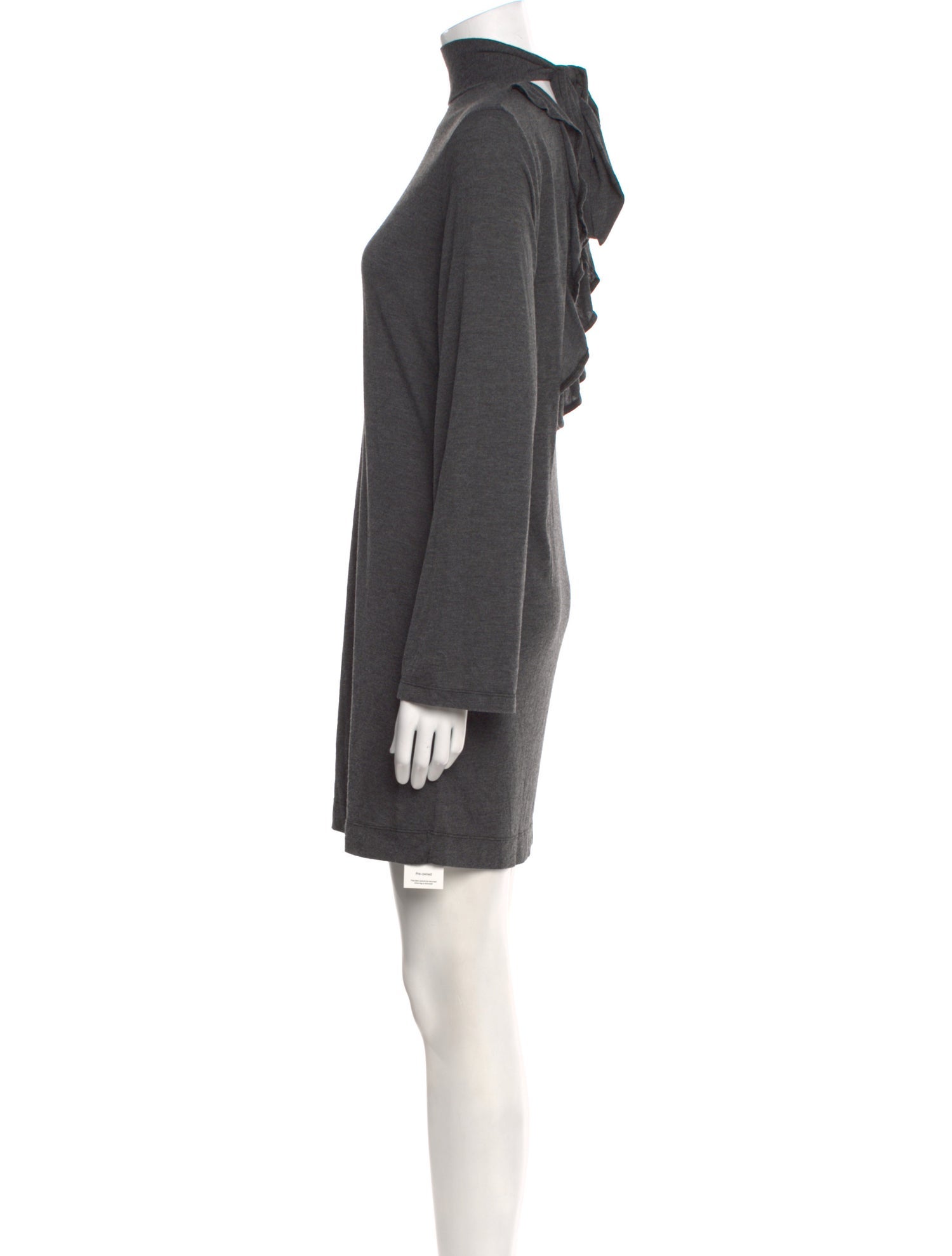 Iro Mock Neck Mini Dress