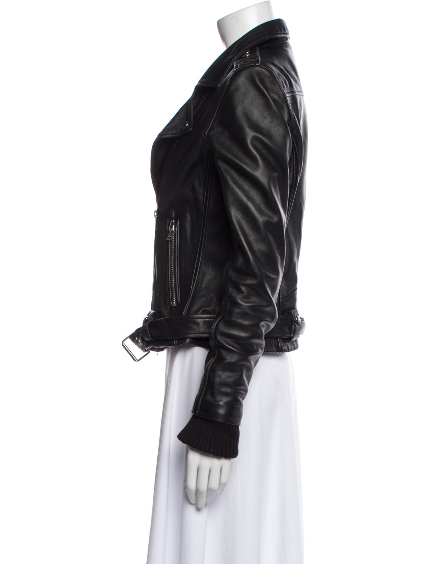 Iro Lamb Leather Biker Jacket