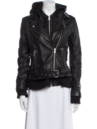 Iro Lamb Leather Biker Jacket