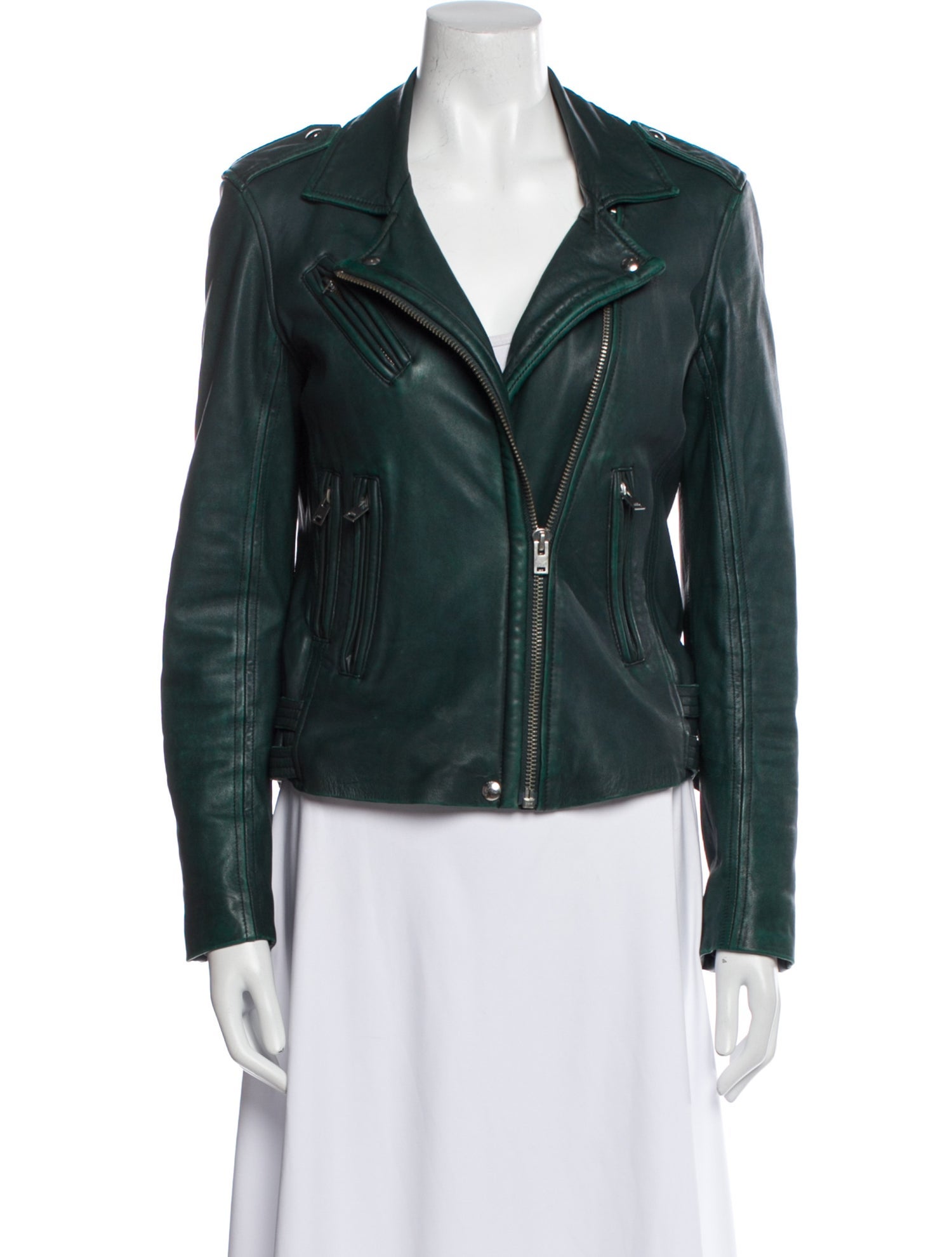 Iro Lamb Leather Biker Jacket
