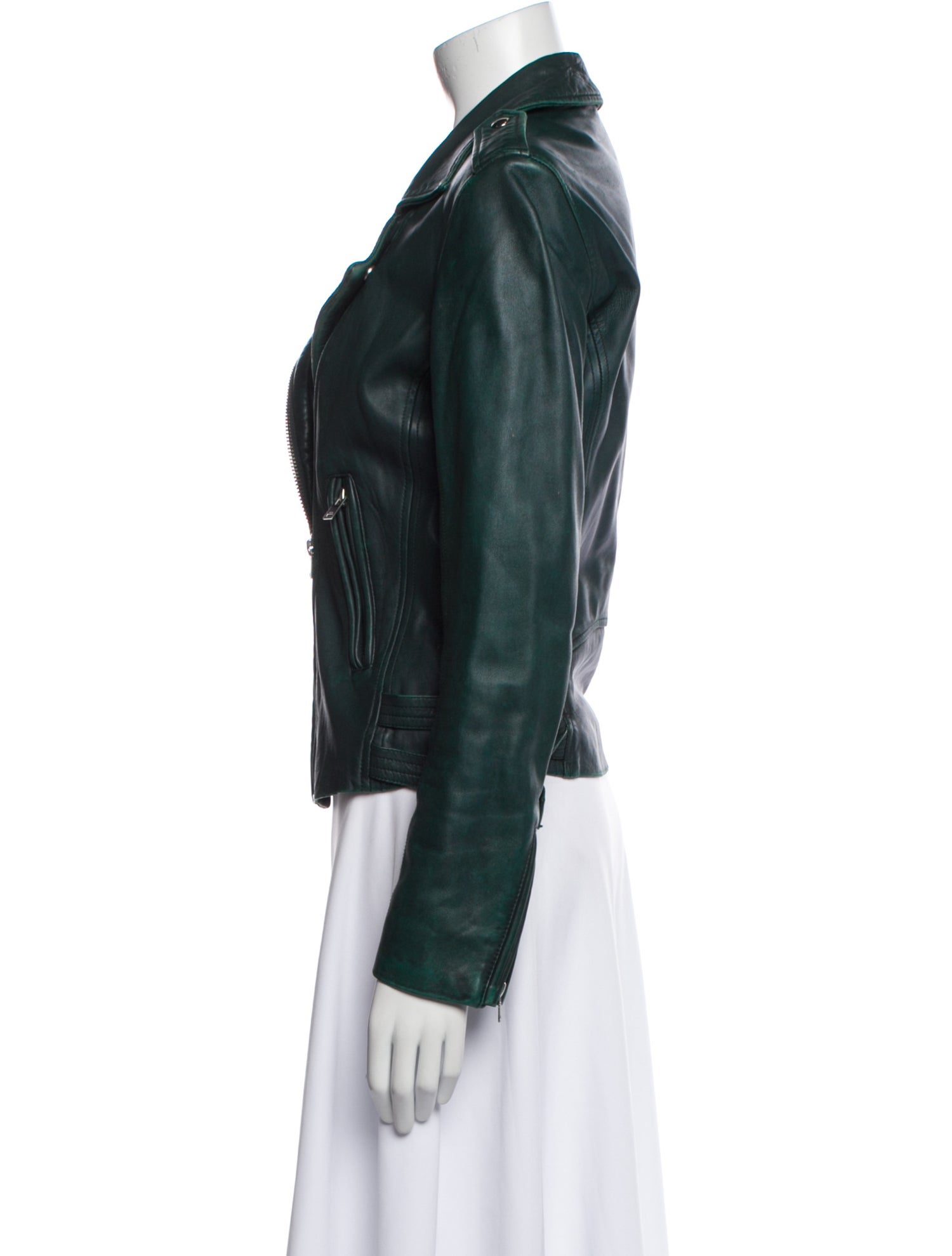 Iro Lamb Leather Biker Jacket