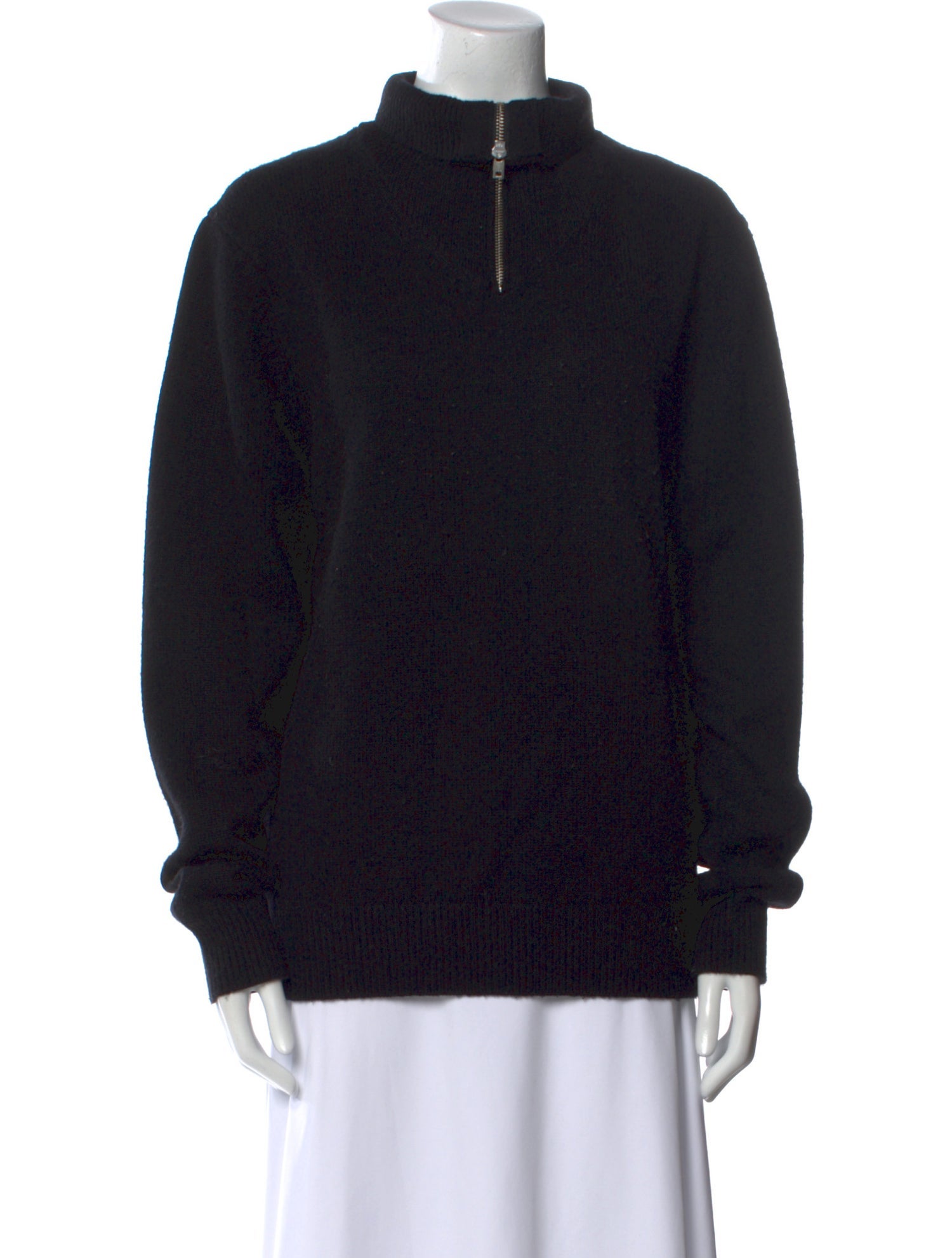Iro Merino Wool Mock Neck Sweatshirt
