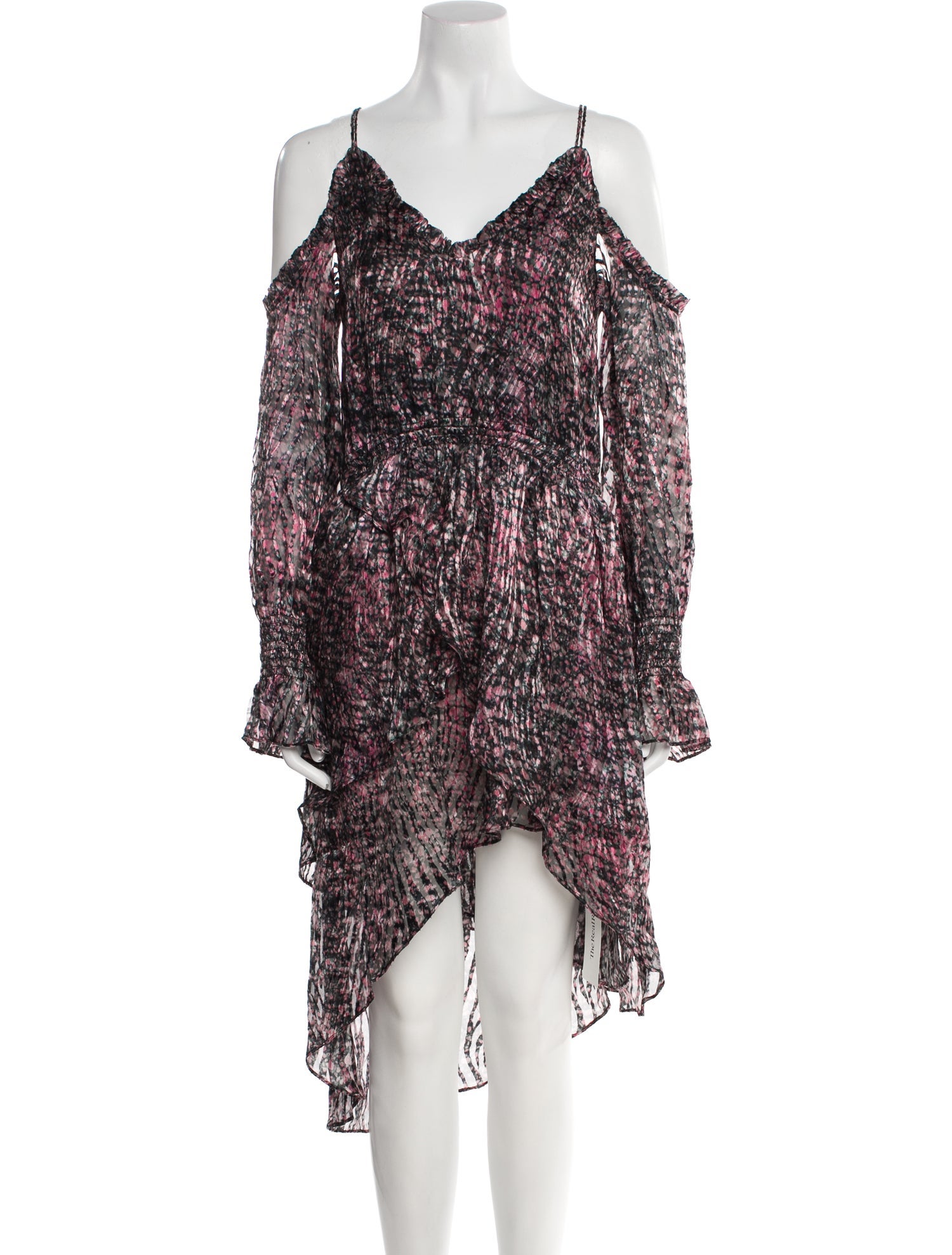 Iro Printed Knee-Length Dress