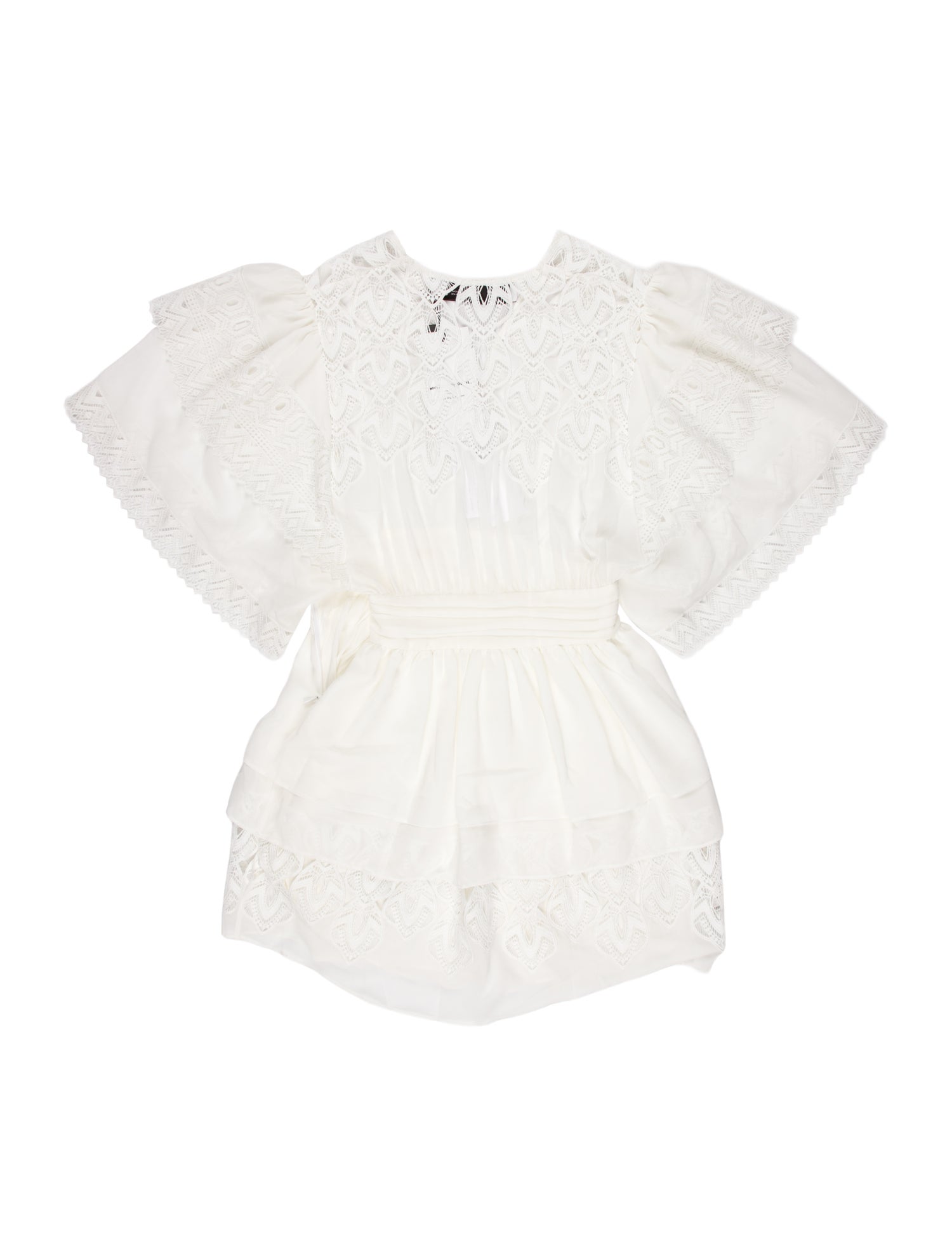 Iro Plunge Neckline Mini Dress